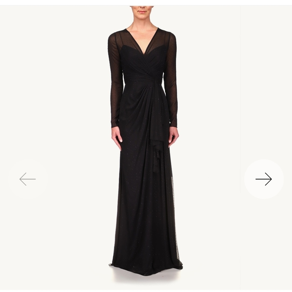 BADGLEY MISCHKA size 8 Evening Gown BRAND NEW with TAGS.